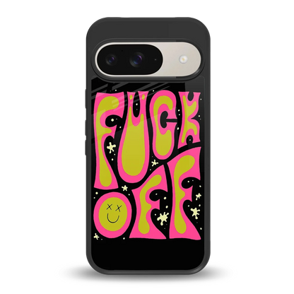 Buzz Off back phone cover | glass case for google pixel 9