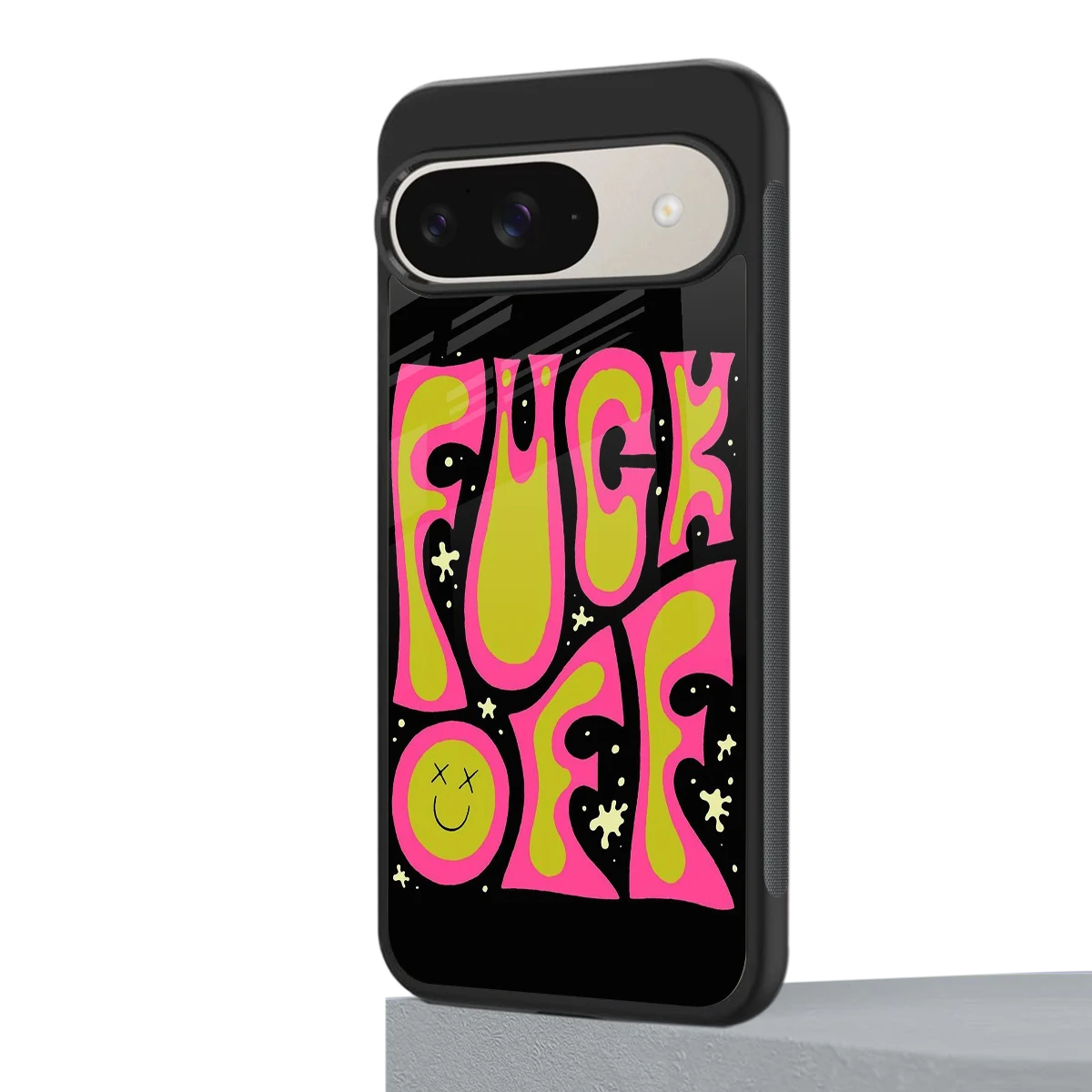 Buzz Off google pixel 9 mobile cover | shockproof glass phone case