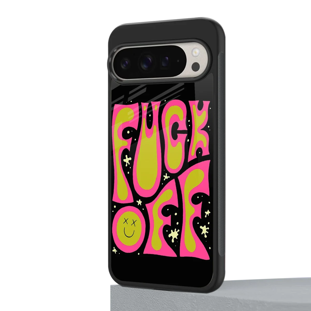 Buzz Off google pixel 9 pro mobile cover | shockproof glass phone case