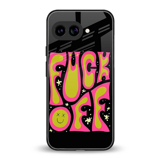 Buzz Off back phone cover | glass case for google pixel 9a
