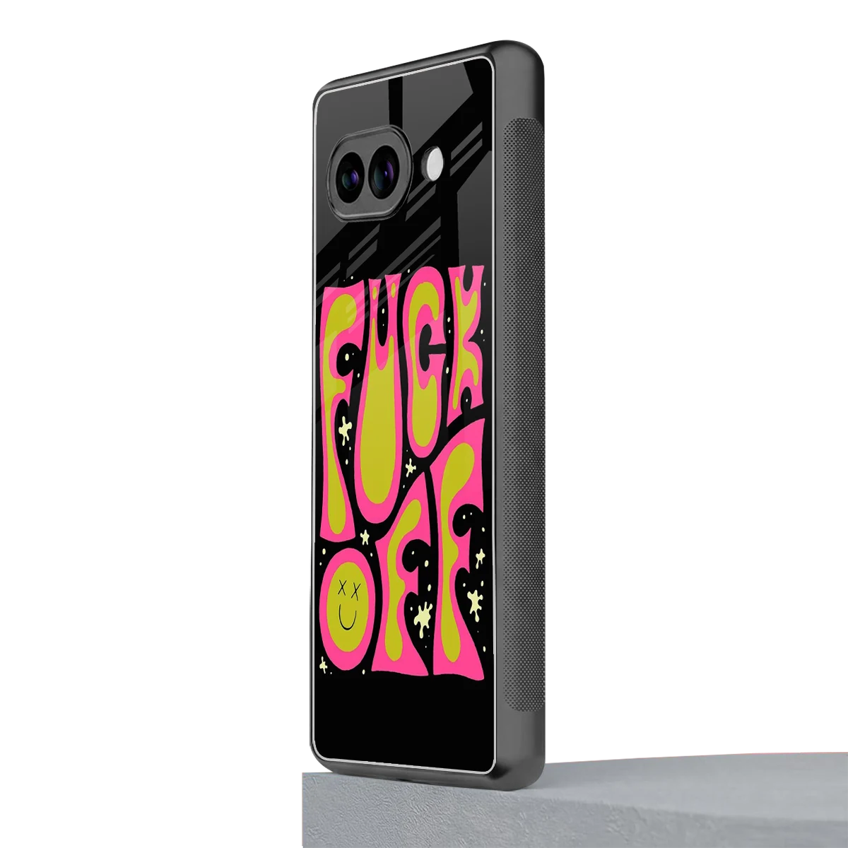 Buzz Off google pixel 10a mobile cover | shockproof glass phone case