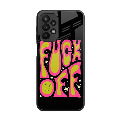 Buzz Off back phone cover | glass case for samsung galaxy a23