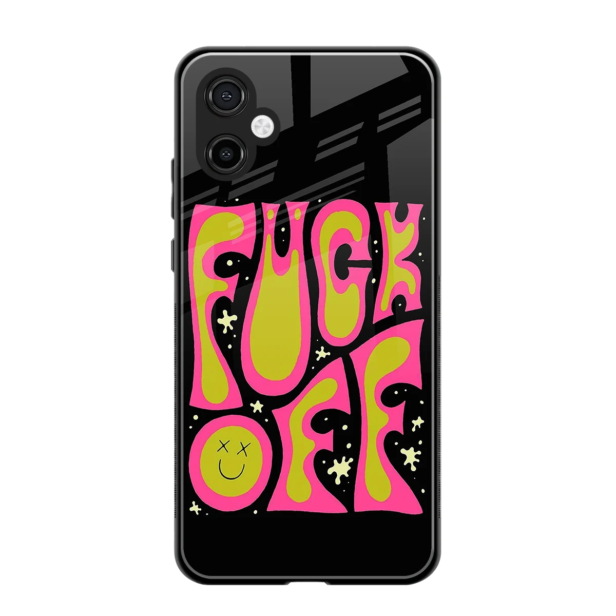 Buzz Off back phone cover | glass case for samsung galaxy a06 5g