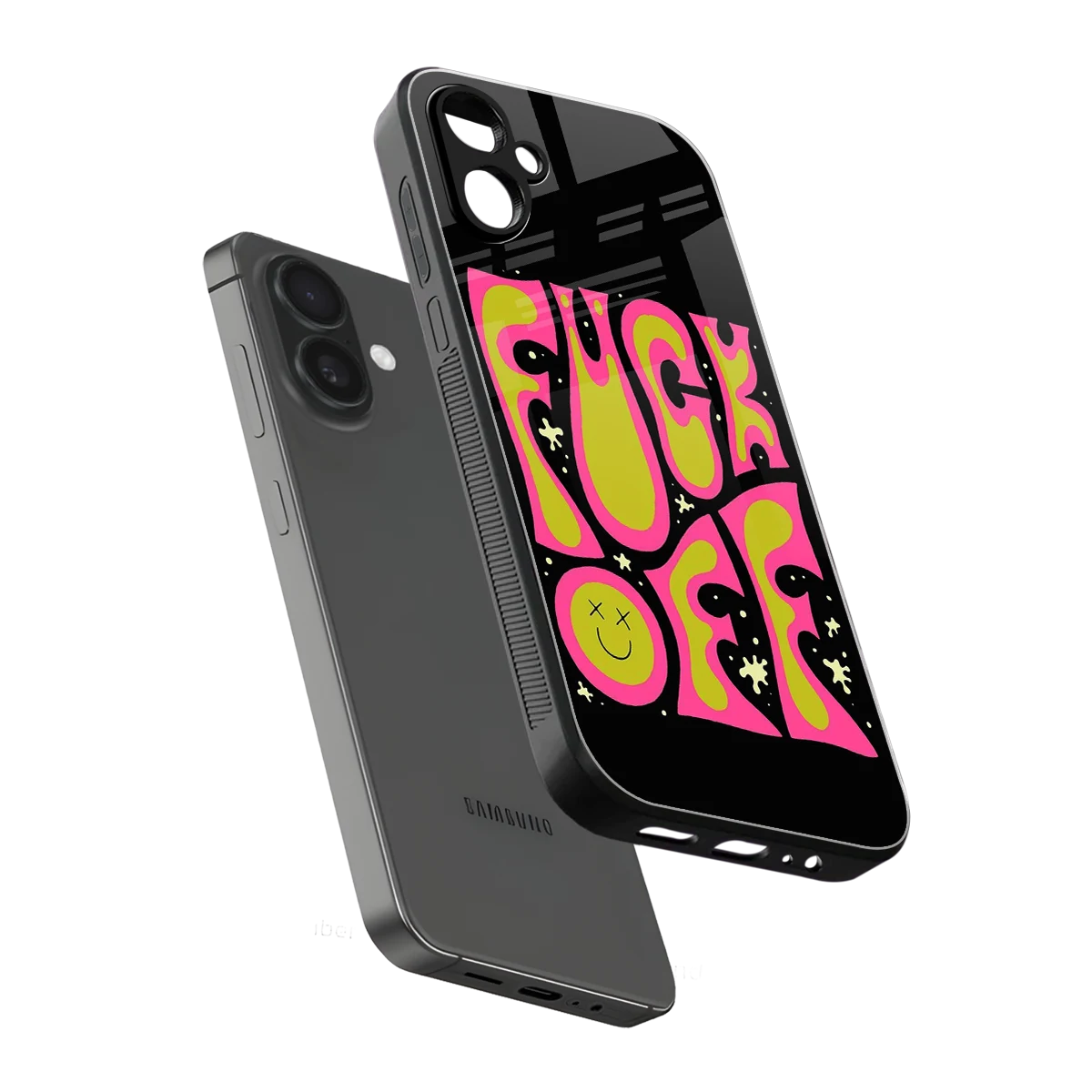 Buzz Off sleek samsung galaxy a06 5g cover with tempered glass back and TPU edges