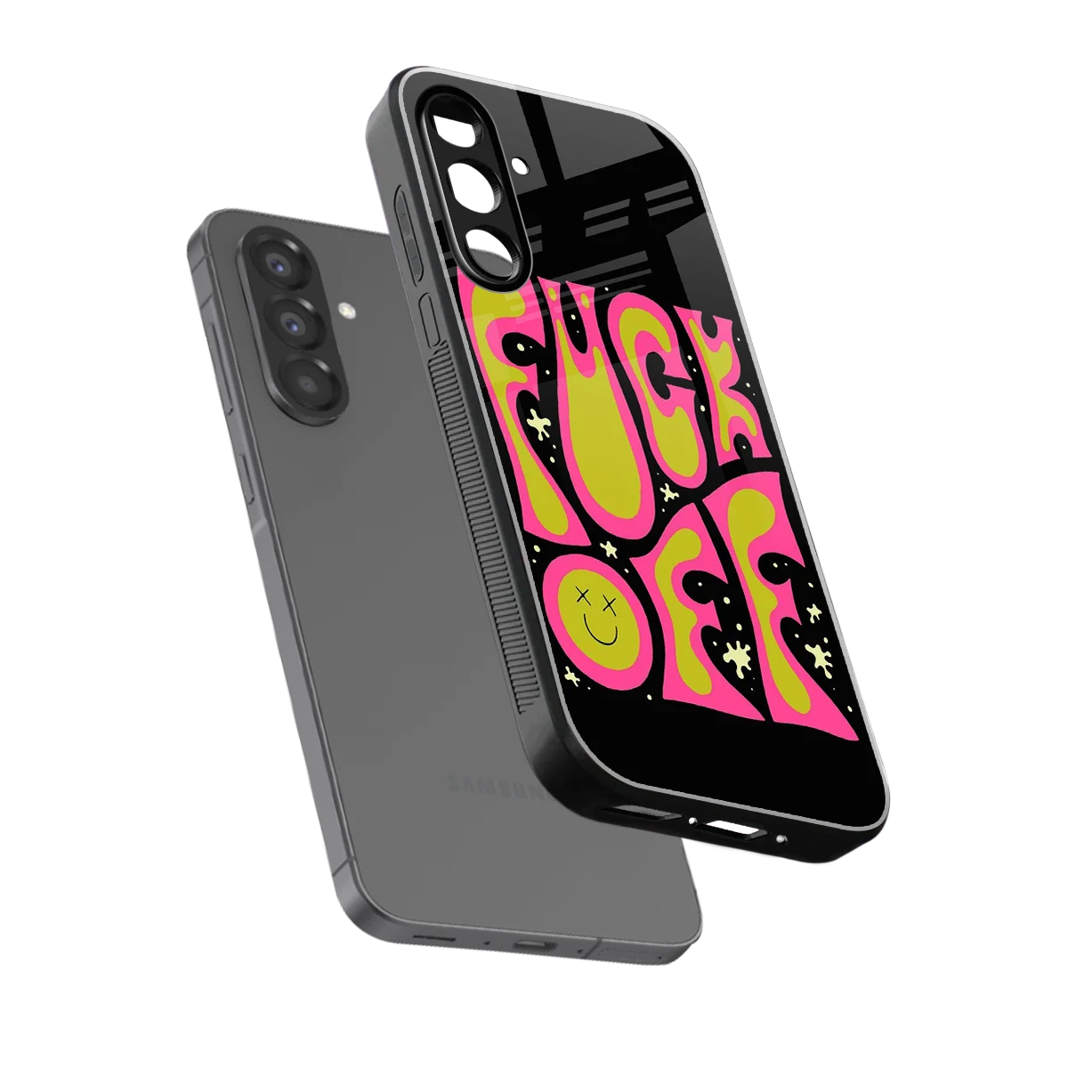 Buzz Off sleek samsung galaxy a17 5g cover with tempered glass back and TPU edges