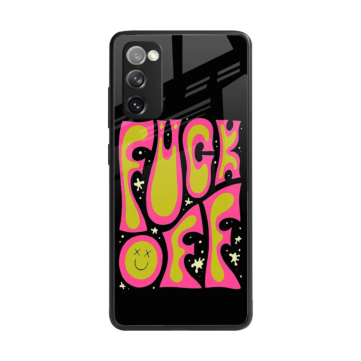 Buzz Off back phone cover | glass case for samsung galaxy s20 fe