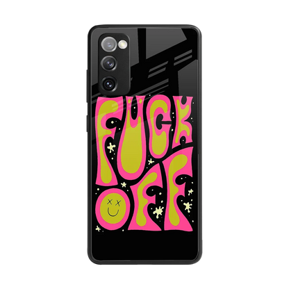 Buzz Off back phone cover | glass case for samsung galaxy s20 fe