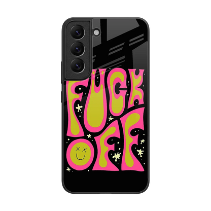 Buzz Off back phone cover | glass case for samsung galaxy s22