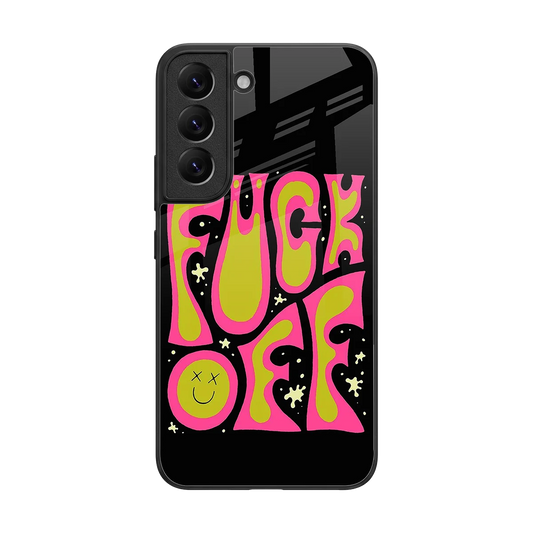 Buzz Off back phone cover | glass case for samsung galaxy s22