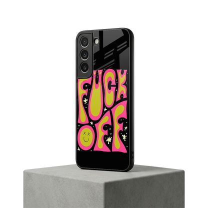 Buzz Off samsung galaxy s22 mobile cover | shockproof glass phone case
