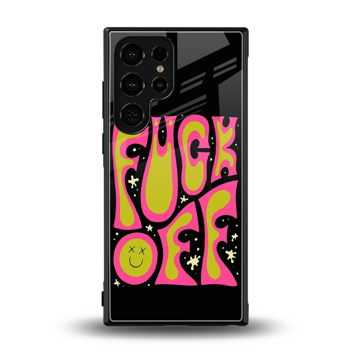Buzz Off back phone cover | glass case for samsung galaxy s24 ultra