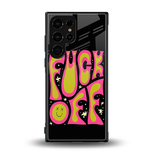 Buzz Off back phone cover | glass case for samsung galaxy s24 ultra