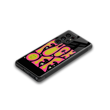 Buzz Off stylish phone case for samsung galaxy s26 ultra | glossy glass and slim fit