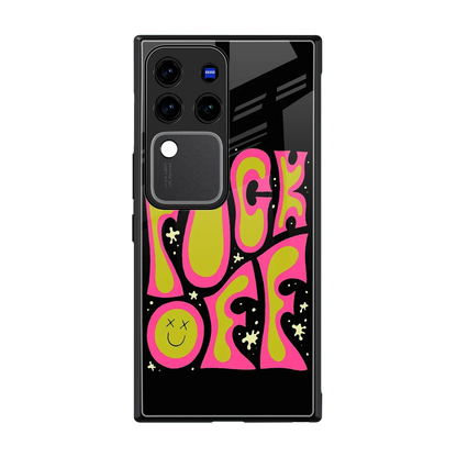 Buzz Off back phone cover | glass case forvivo v30 pro