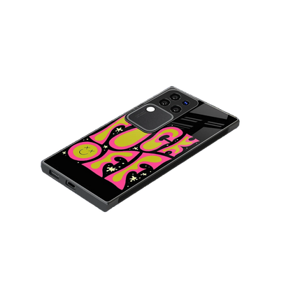 Buzz Off stylish phone case forvivo v30 pro | glossy glass and slim fit