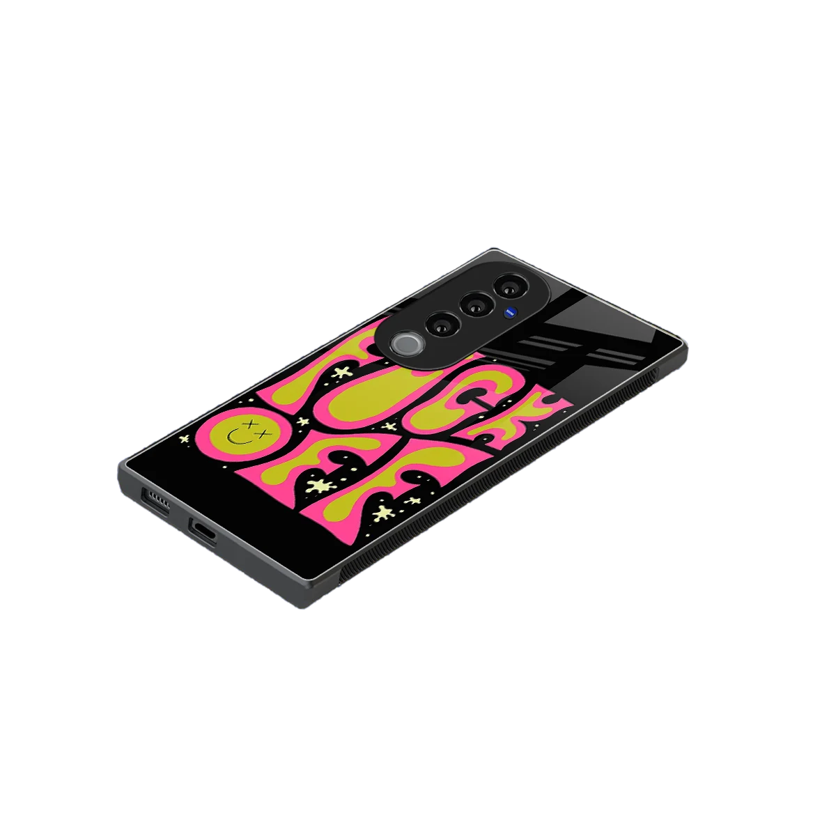 Buzz Off stylish phone case for vivo v40 pro | glossy glass and slim fit