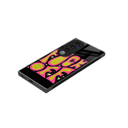 Buzz Off stylish phone case for vivo v40 pro | glossy glass and slim fit