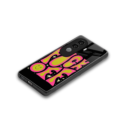 Buzz Off stylish phone case for vivo v40e | glossy glass and slim fit