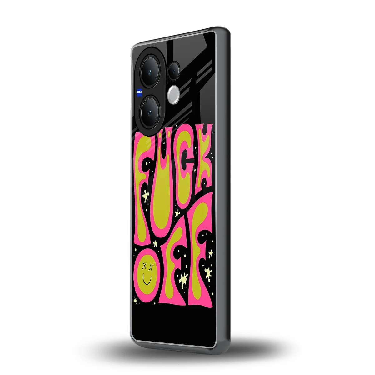 Buzz Off vivo v60 mobile cover | shockproof glass phone case