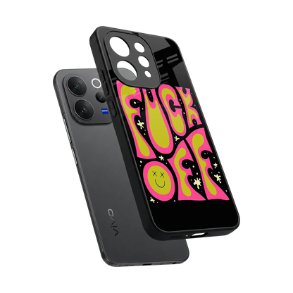 Buzz Off sleek vivo v70 elite cover with tempered glass back and TPU edges