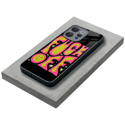 Buzz Off stylish phone case for vivo v70 elite | glossy glass and slim fit