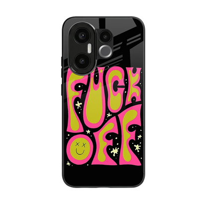 Buzz Off back phone cover | glass case for vivo x200 fe