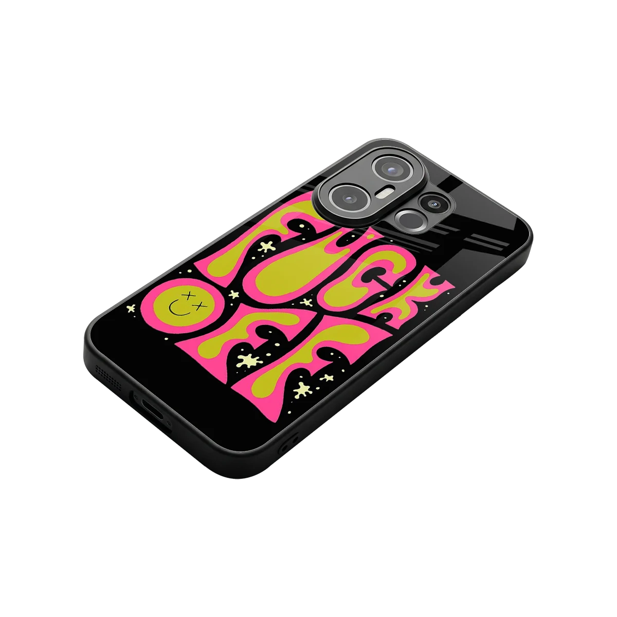 Buzz Off stylish phone case for vivo x200 fe | glossy glass and slim fit