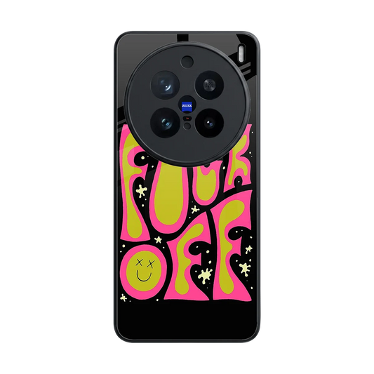 Buzz Off back phone cover | glass case for vivo x200 pro