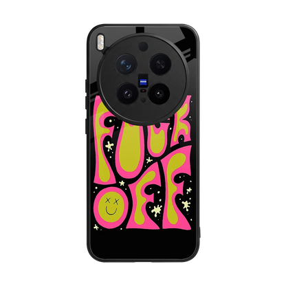 Buzz Off back phone cover | glass case for vivo x300 pro