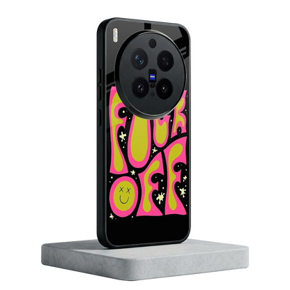 Buzz Off vivo x300 pro mobile cover | shockproof glass phone case