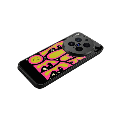 Buzz Off stylish phone case for vivo x300 pro | glossy glass and slim fit