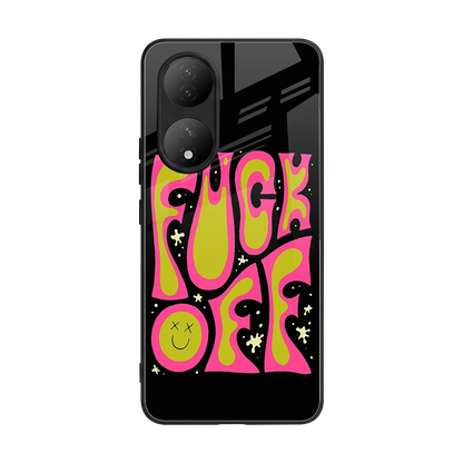 Buzz Off back phone cover | glass case for Vivo-y100