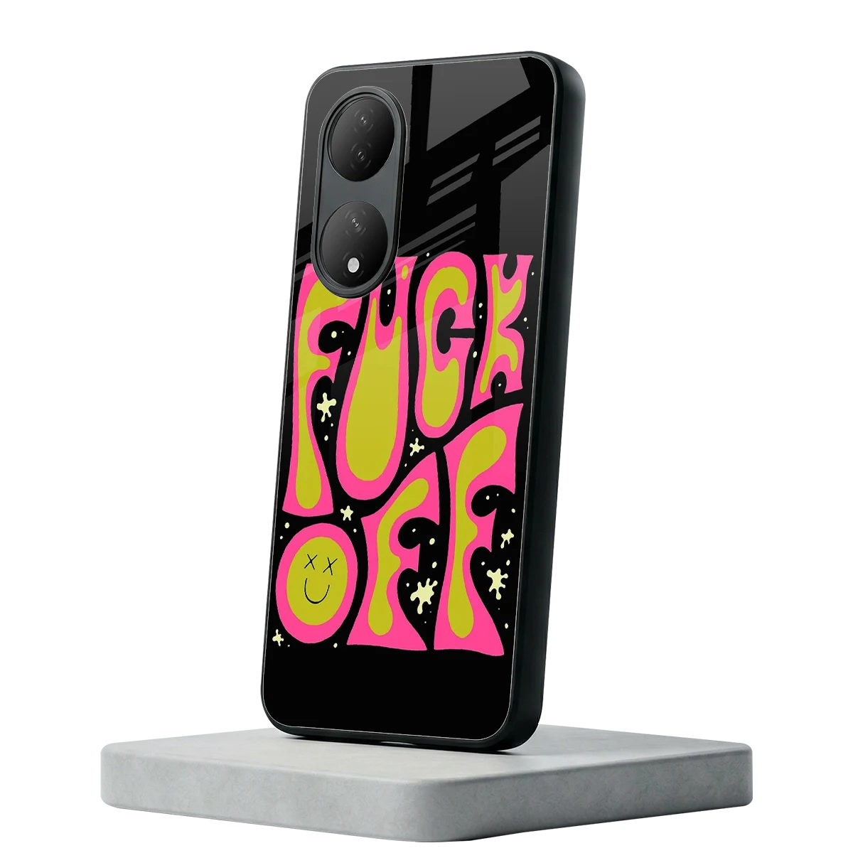Buzz Off Vivo-y100 mobile cover | shockproof glass phone case