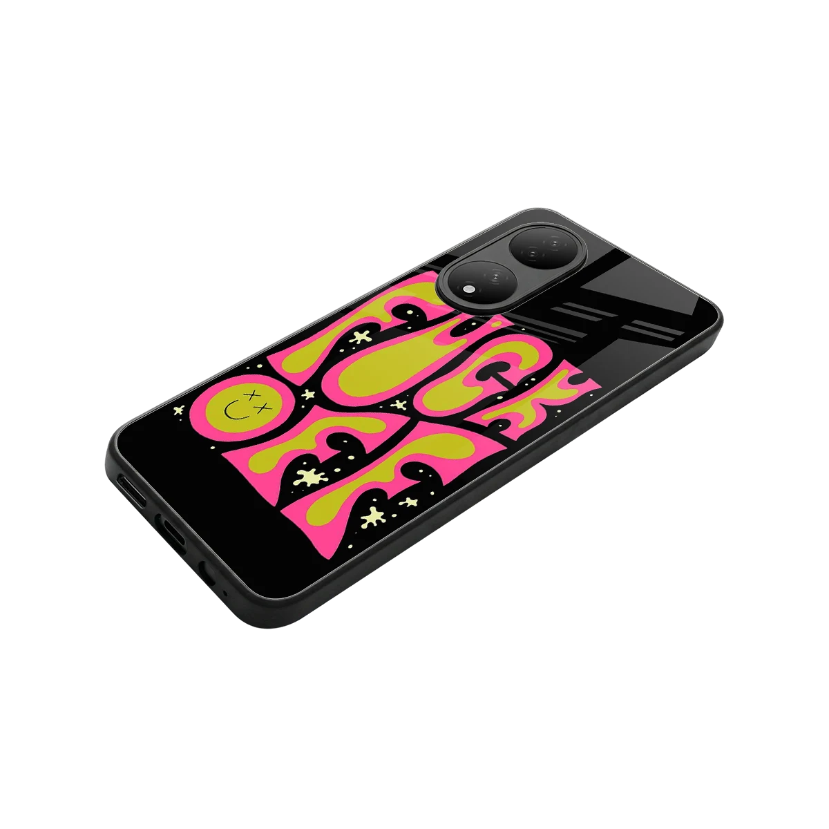 Buzz Off stylish phone case for Vivo-y100 | glossy glass and slim fit