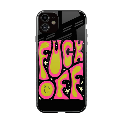 Buzz Off back phone cover | glass case for iphone 12