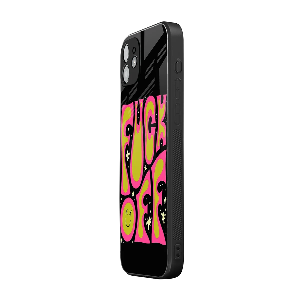 Buzz Off iphone 12 mobile cover | shockproof glass phone case