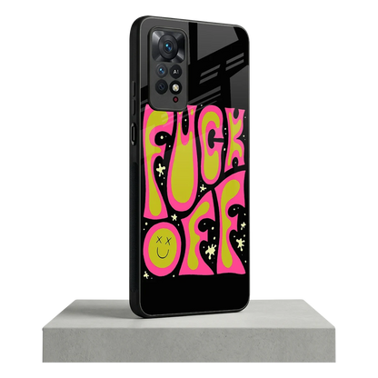 Buzz Off redmi note 11 pro mobile cover | shockproof glass phone case