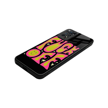 Buzz Off stylish phone case for redmi note 11 pro | glossy glass and slim fit