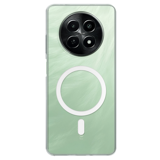 Anti Yellow Magsafe Clear Case for Realme C65