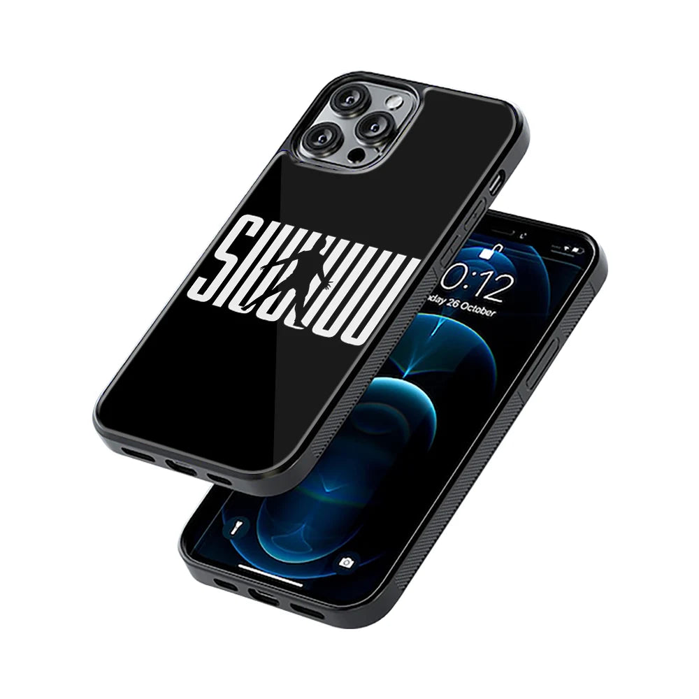 Protective Glass Back Phone Case Compatible with iPhone, Samsung, OnePlus, Pixel & More