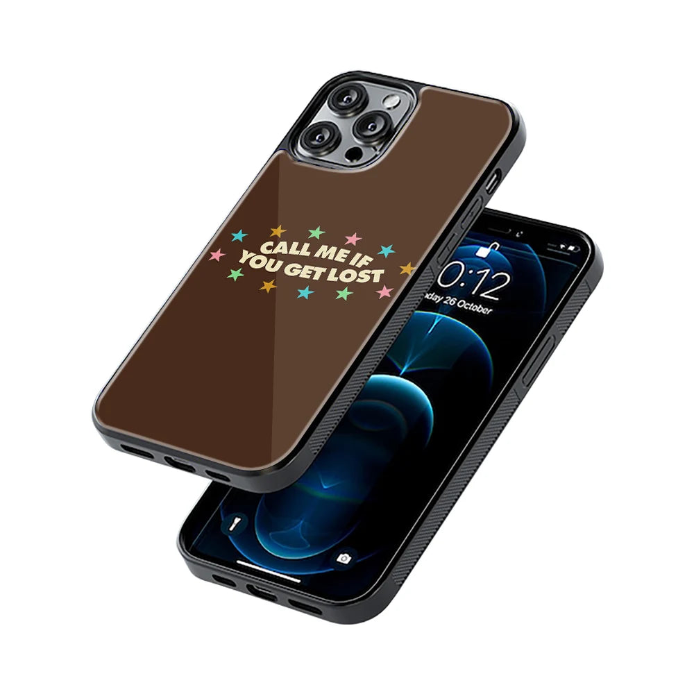 Protective Glass Back Phone Case Compatible with iPhone, Samsung, OnePlus, Pixel & More