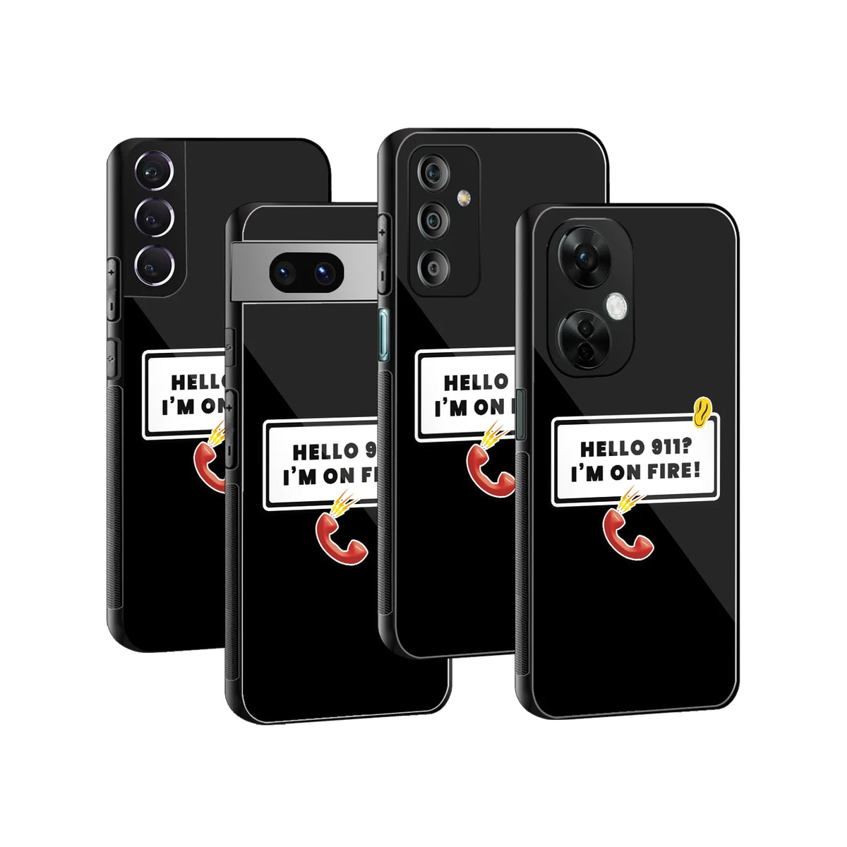 Stylish Glass Back Case for All Smartphones iPhone, Samsung, OnePlus, Pixel, Redmi, Oppo, Vivo, Motorola