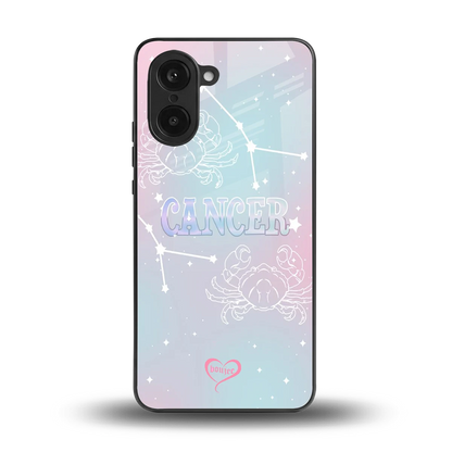 Cancer Aura back phone cover | glass case for oneplus nord ce5 5g
