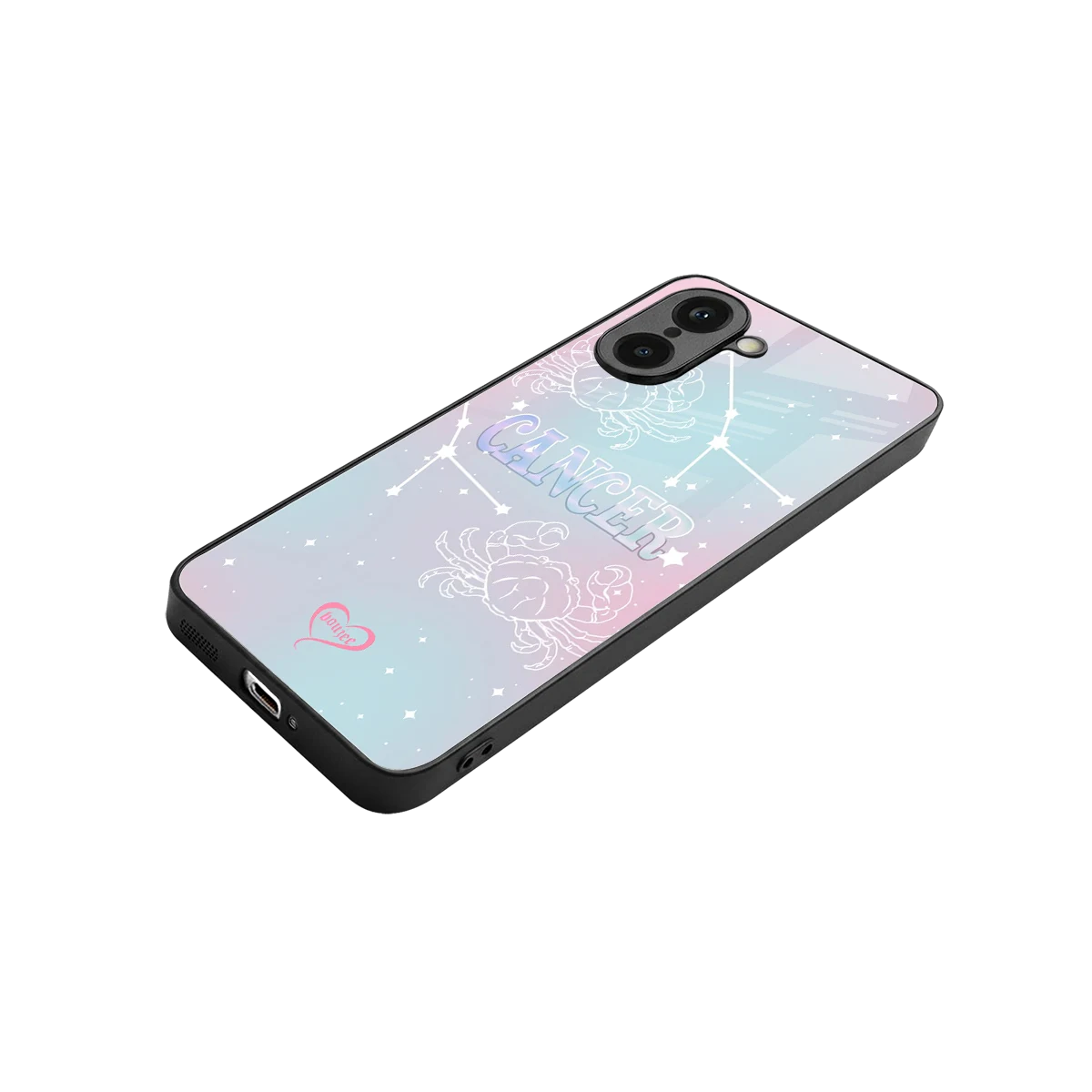 Cancer Aura stylish phone case for oneplus nord ce5 5g | glossy glass and slim fit