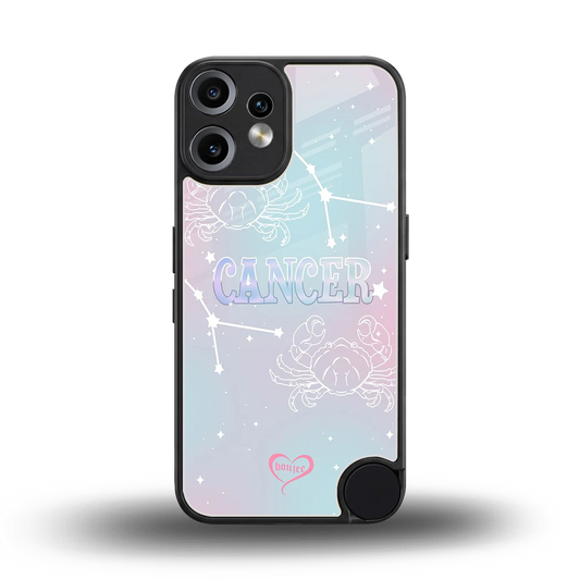 Cancer Aura back phone cover | glass case for cmf nothing phone 2 pro