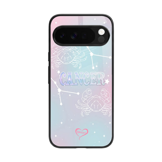 Cancer Aura back phone cover | glass case for google pixel 10 pro xl