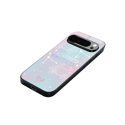 Cancer Aura stylish phone case for google pixel 10 pro xl | glossy glass and slim fit