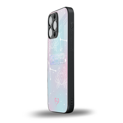 Cancer Aura iphone 14 pro max mobile cover | shockproof glass phone case