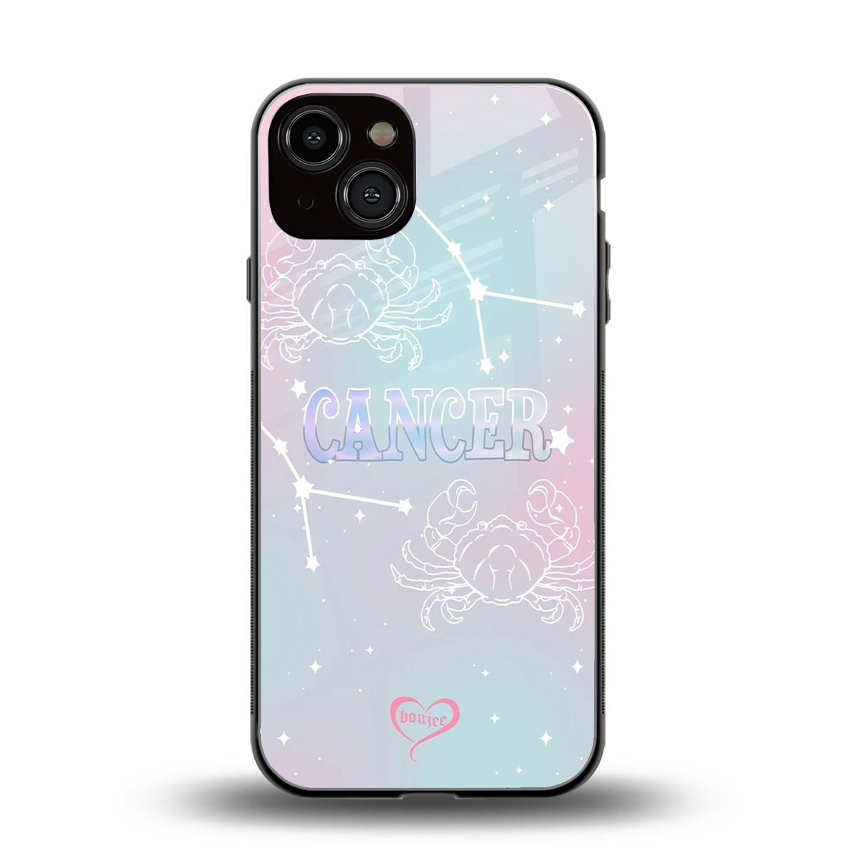 Cancer Aura back phone cover | glass case for iphone 14