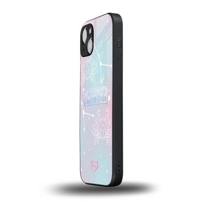 Cancer Aura iphone 14 plus mobile cover | shockproof glass phone case